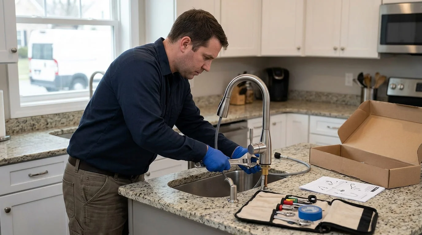 Faucet Installation