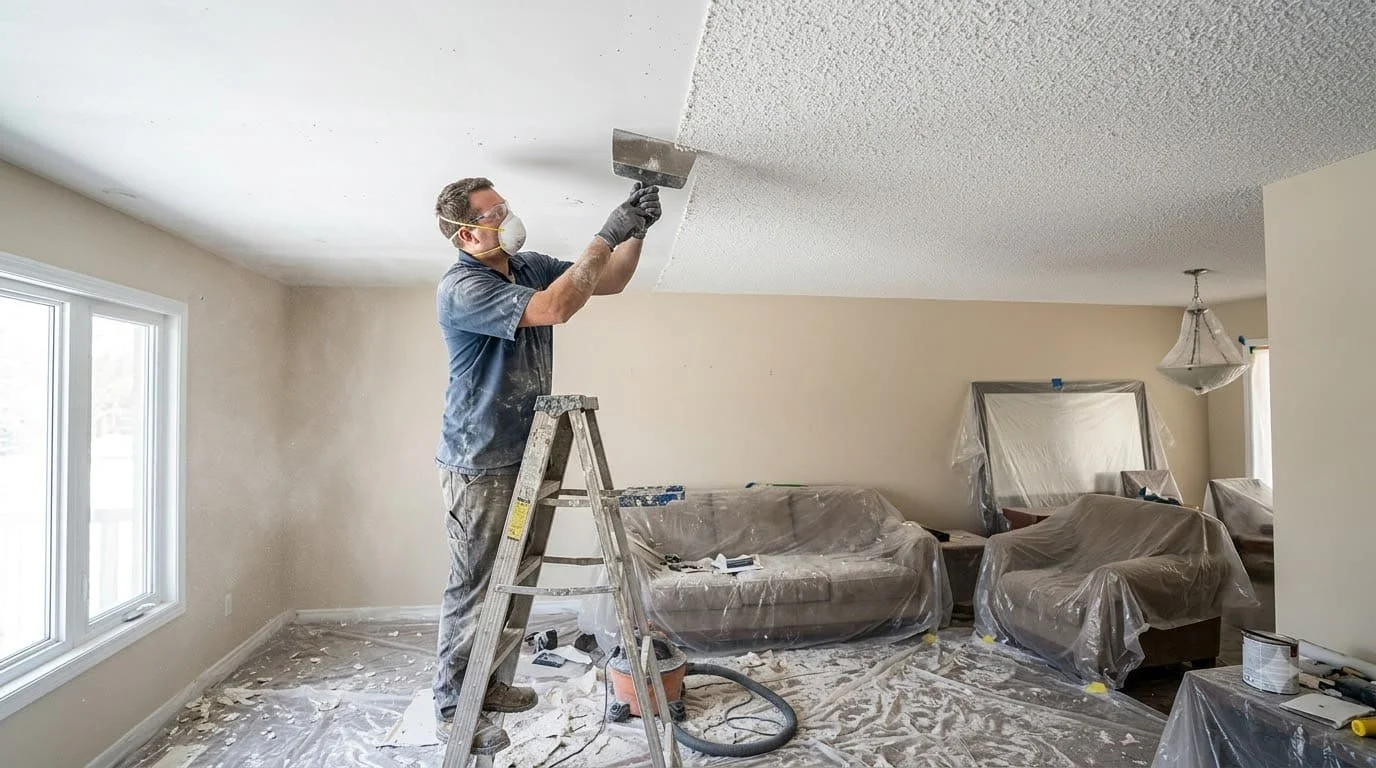Popcorn Ceiling Removal in Killeen TX