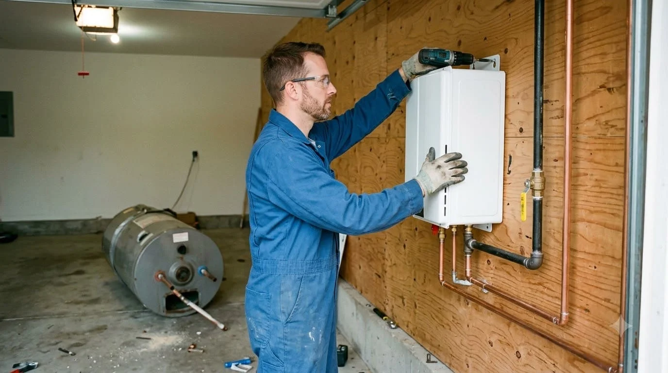 Tankless Water Heater Installation in Killeen TX