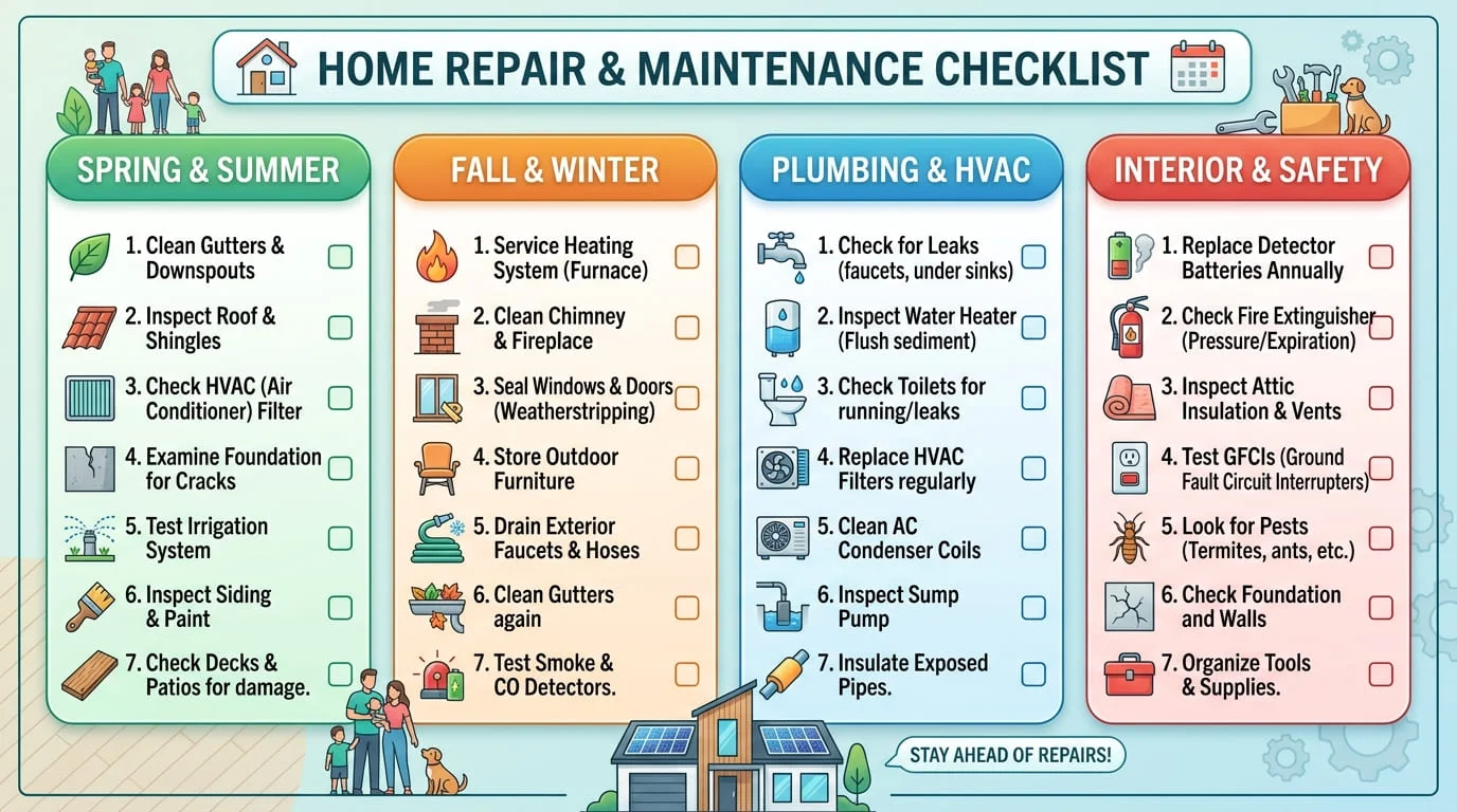 PCS Move-Out Home Repair Checklist for Fort Hood Families in Killeen, TX